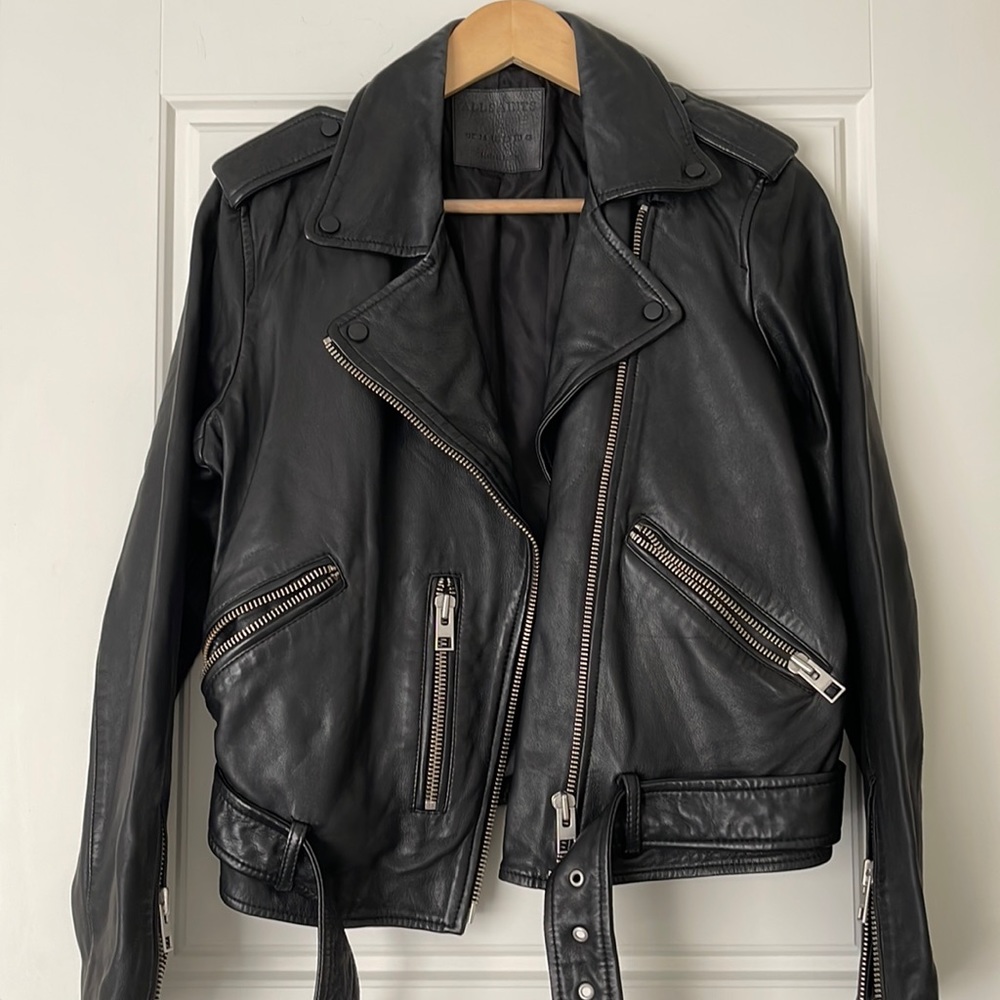 All Saints Balfern Leather Jacket